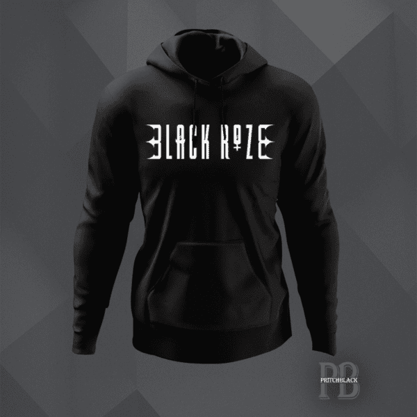 Black Roze Logo Hoodie