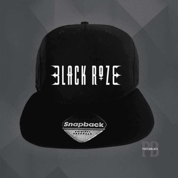 Black Roze Snapback cap