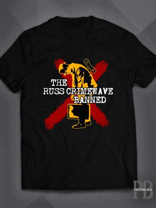 The Russ Crimewave Banned - X Man - Logo