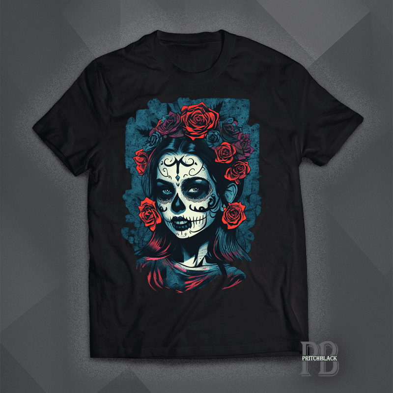 Day Of The Dead Girl 1 – Pritchblack