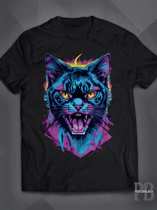 Neon Cat Shirt