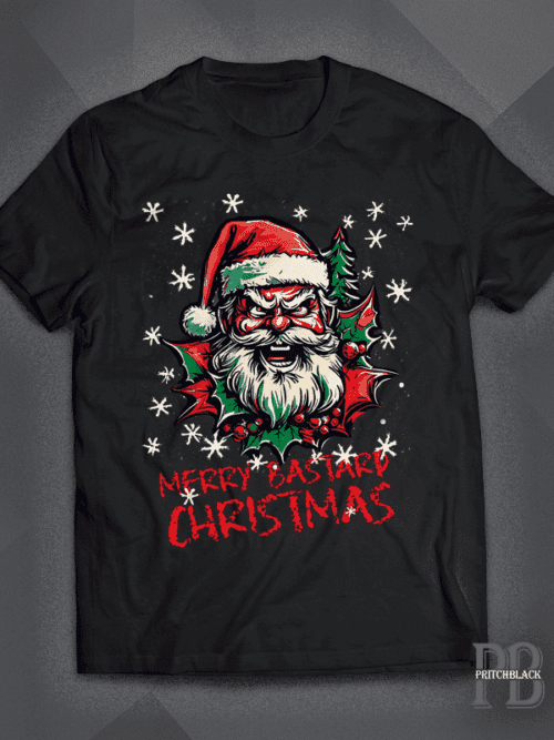 Merry Bastard Christmas - Festive Design