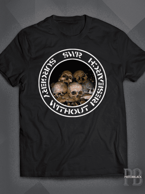 Surgery Without Research - Skull Circle Logo Shirt