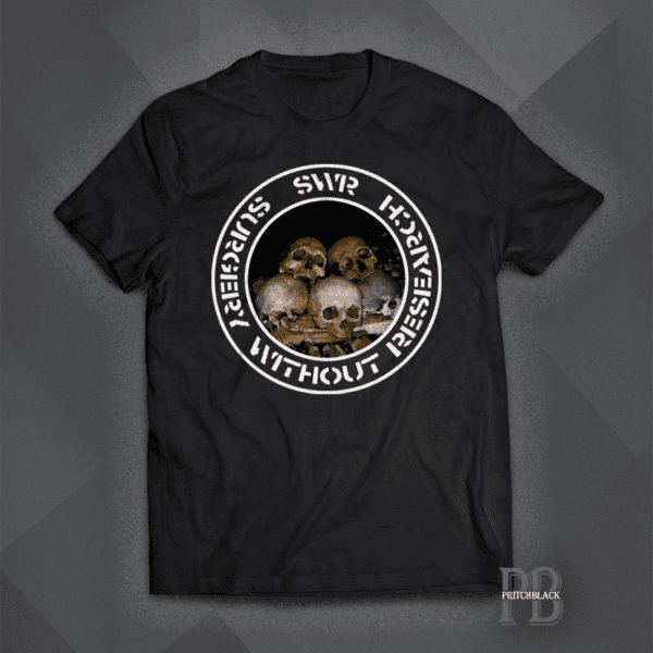 Surgery Without Research - Skull Circle Logo Shirt