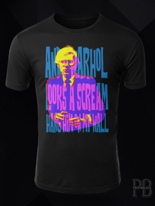 Andy Warhol Looks A Scream Shirt