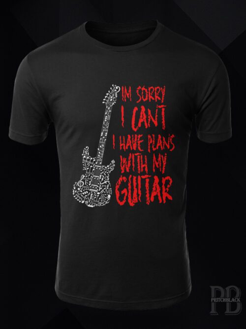 Plans With My Guitar Shirt